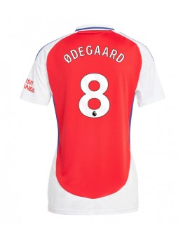 Arsenal Martin Odegaard #8 Zenski Domaci Dres 2024-25 Kratak Rukavima